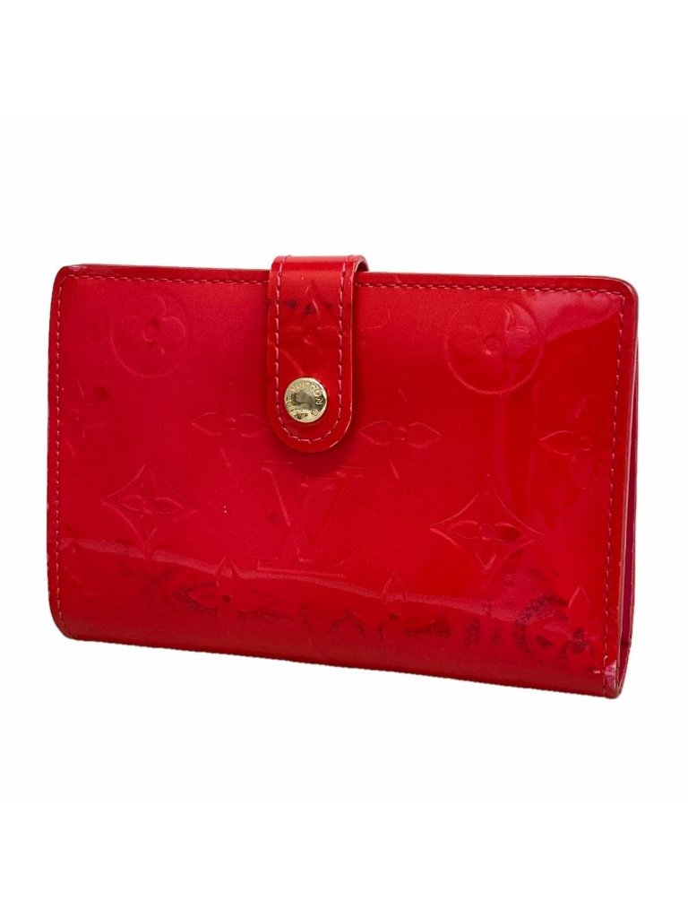 Louis Vuitton Wallet Vernis Portefeuille Viennois Rose Pop